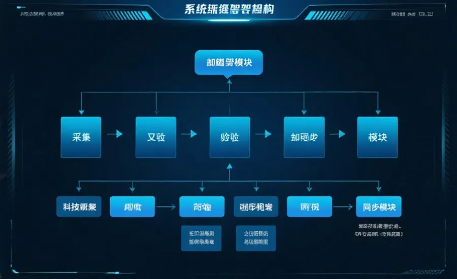 系统架构流程图